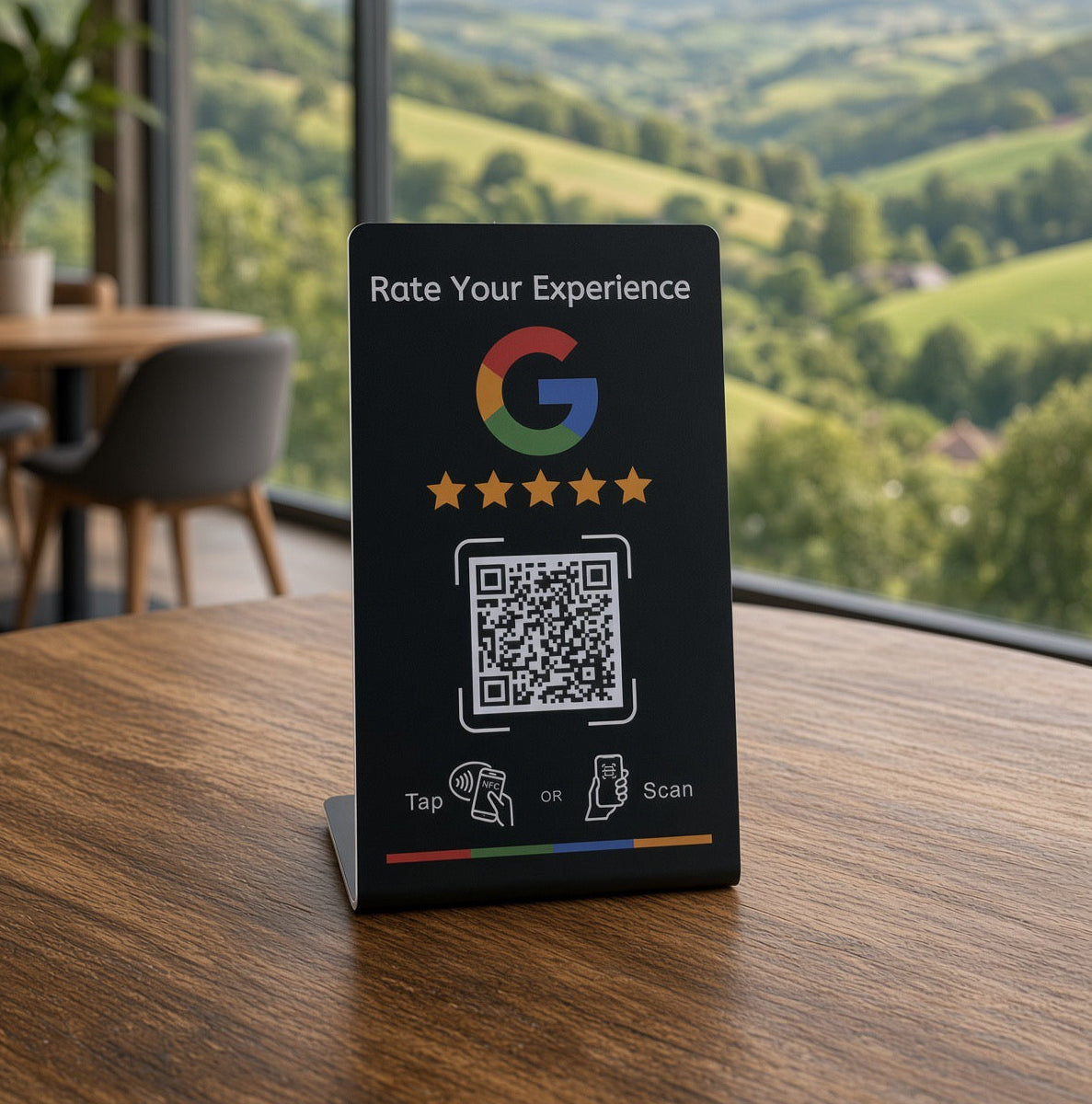 NFC Review Stand · Rate Your Experience Display