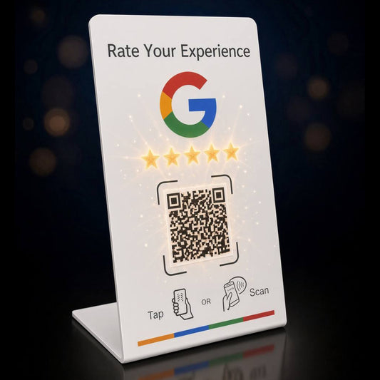NFC Review Stand · Rate Your Experience Display